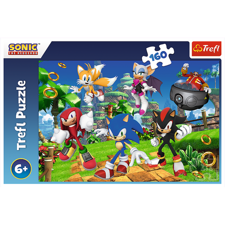 Puzzle - 160 - Sonic i przyjaciele - Trefl 15421