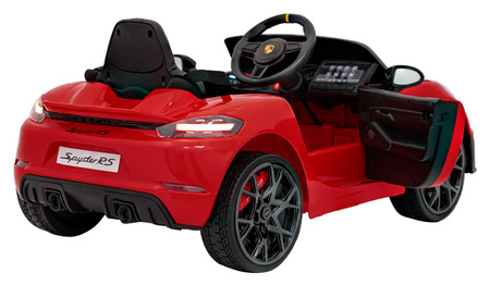 Pojazd Porsche Spyder RS 718 Lakier Czerwony