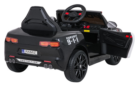 Pojazd Policja 911 Agency Czarny