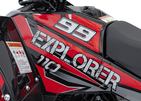 Pojazd Quad Spalinowy 110CC EXPLORER Czerwony