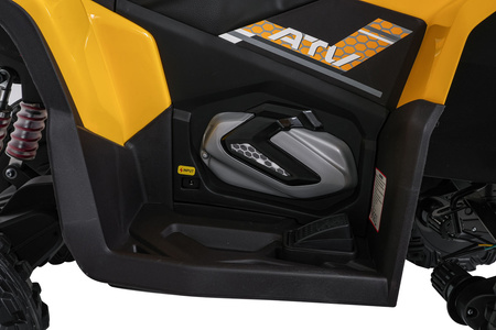 Pojazd Quad Fast Wheel Żółty