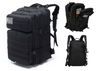 Plecak Militarny Wojskowy Taktyczny Czarny 40-60L