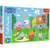 Puzzle - 24 Maxi - Zabawy na polanie - Świnka Peppa - Trefl 14342