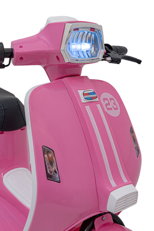 Pojazd Skuter Retro 23 Różowy