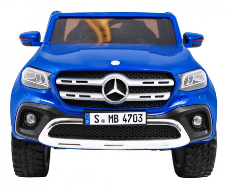 Mercedes Benz X-Class dla dzieci Lakier Niebieski Pickup 4x4