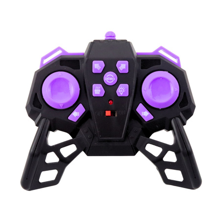 Samochód Terenowy Policyjny Zdalnie Sterowany RC Światła Efekt Dymny 1:16