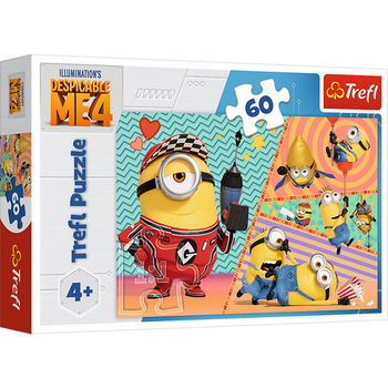 Puzzle - 60 - Gru i Minionki: Pod Przykrywką - Trefl 17395