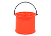 Wiaderko Składane Wielofunkcyjne PCV Do Wody Pomarańczowe