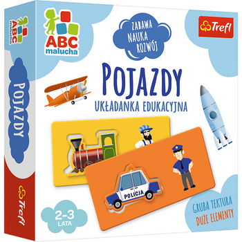 Gra edukacyjna dla dzieci Pojazdy ABC Malucha Trefl 01942