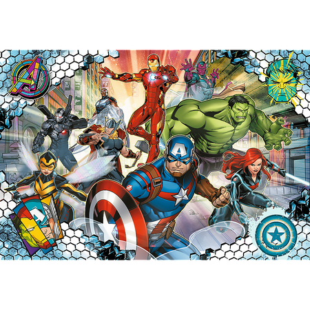 Puzzle - 100 - Sławni Avengers - Disney Marvel The Avengers - Trefl 16454