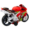 Motor Wyścigowy Ścigacz Napęd Światła Dźwięki Czerwony