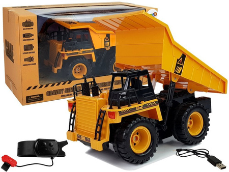 Wywrotka Zdalnie Sterowana Ruchem Gestem Ręki Budowa 1:22