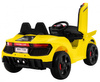 Autko Future na akumulator dla dzieci Żółty + Pilot