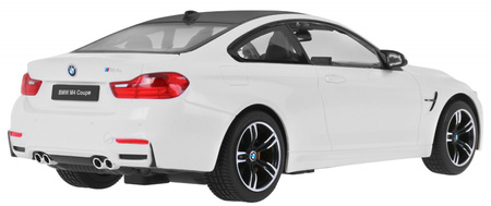 BMW M4 Coupe biały RASTAR model 1:14 Zdalnie sterowane auto + pilot 2,4 GHz
