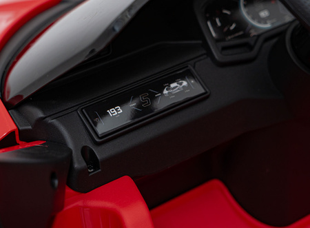 Pojazd Lamborghini Revuelto Czerwony