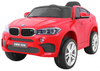 BMW X6M Elektryczne Autko dla dzieci - Czerwony SUV + Pilot