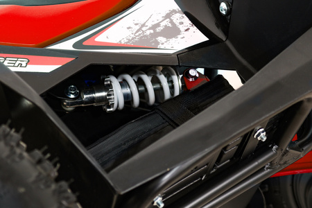 Quad HIPERFECT na akumulator Czerwony 35km/h + Silnik 1000W + Koła pompowane + Regulacja siedzenia