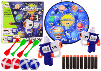 Gra Zręcznościowa Tarcza Pistolety Strzałki Kulki Kosmos