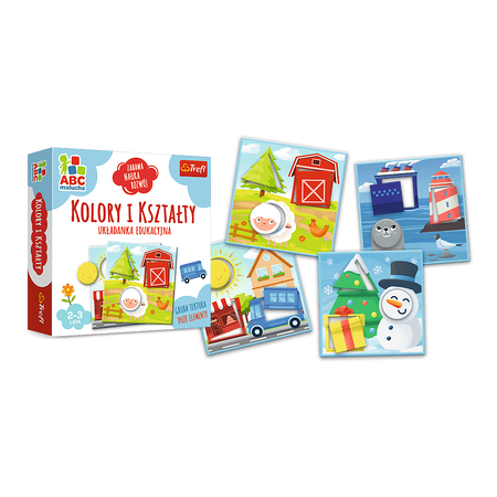 Gra edukacyjna dla dzieci Kolory i kształty ABC Malucha Trefl 01939