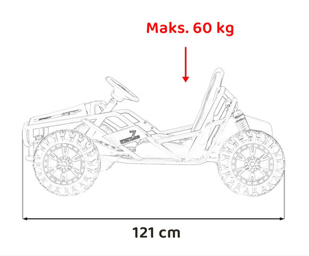 Pojazd Sport 5 Czarny