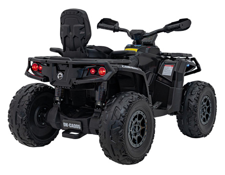 Quad Can Am Outlander ATV z Pilotem Czarny