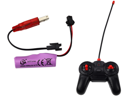 Wyścigówka Zdalnie Sterowana RC 1:12 Srebrna Światła Dźwięki