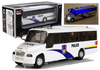 Model Autobusu Bus Policyjny Świeci Biały