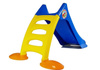 Zjeżdżalnia Ogrodowa z Drabinką dla Dzieci 424 niebiesko-żółta