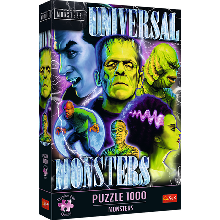 Puzzle - 1000 Premium Plus - Monster - Trefl 12070