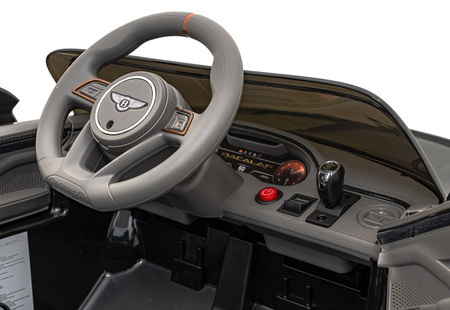 Autko Bentley Bacalar na akumulator dla dzieci +3, Czarny