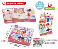 Metalowy Zestaw Dla Małej Stylistki 2w1