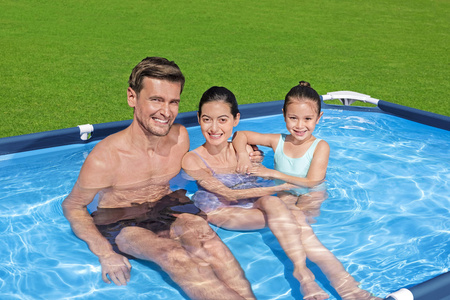 Basen Ogrodowy Stelażowy 259 x 170 x 61cm Bestway 56403