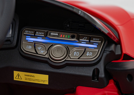 Pojazd Lamborghini Revuelto Czerwony