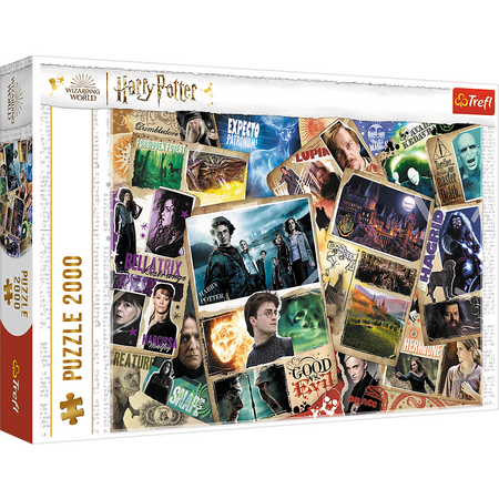 Puzzle - 2000 - Harry Potter - Bohaterowie - Trefl 27123