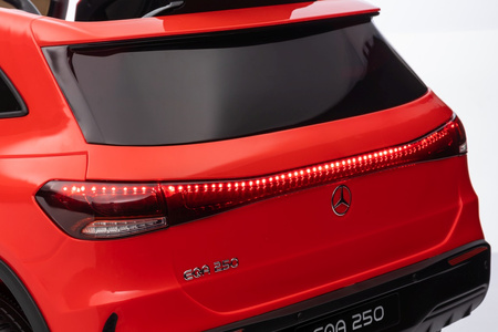 Pojazd Mercedes Benz EQA 250 Czerwony