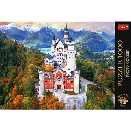 Puzzle - 1000 Premium Plus - Neuschwanstein Castle - Niemcy - Trefl 10813