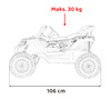Pojazd Buggy ATV Defend 4x4 Fioletowy Licencja KUROMI
