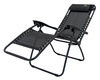 Leżak Ogrodowo Plażowy Czarny