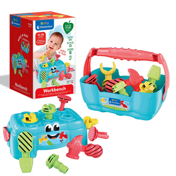 Stolik Małego Majsterkowicza Narzędzia Skrzynka Clementoni 17733