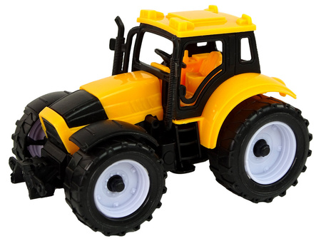 Zestaw Traktorów Rolniczych Farma 4 Sztuki Kolorowe