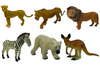 Zestaw Figurek Afryka Dzikie Zwierzęta Kangur Zebra