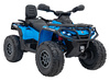 Quad Can Am Outlander ATV z Pilotem Niebieski