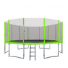 Trampolina ogrodowa SkyRamiz 487cm 16FT dla dzieci Zielony + Akcesoria
