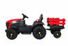 Traktor Titanium Z Przyczepą Czerwony