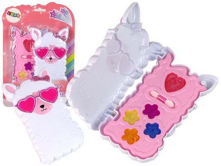 Zestaw Piękności Do Makijażu Błyszczyki Różowa Lama