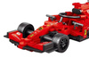 Zestaw Klocków Bolid F1 Czerwony 266el.