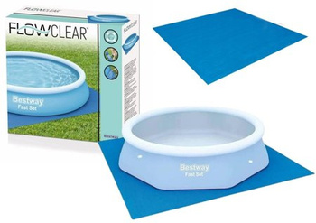 Mata pod basen ogrodowy 366cm/12FT BESTWAY 369x369cm