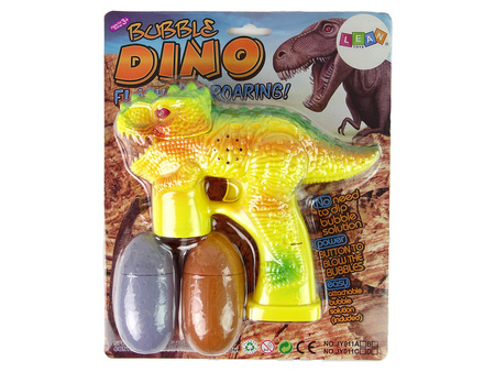 Bańki Mydlane Dinozaur Płyn Do Baniek Jajko Żółte