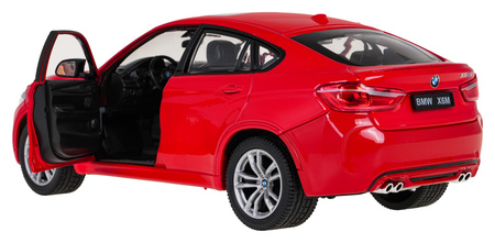 Autko Metalowe 1:24 BMW X6M Czerwone RASTAR
