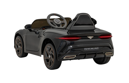 Autko Bentley Bacalar na akumulator dla dzieci +3, Czarny